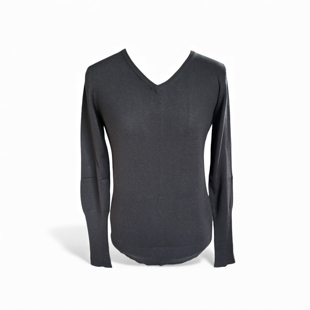 Target Dark Gray Knit Top - Picture 3 of 8